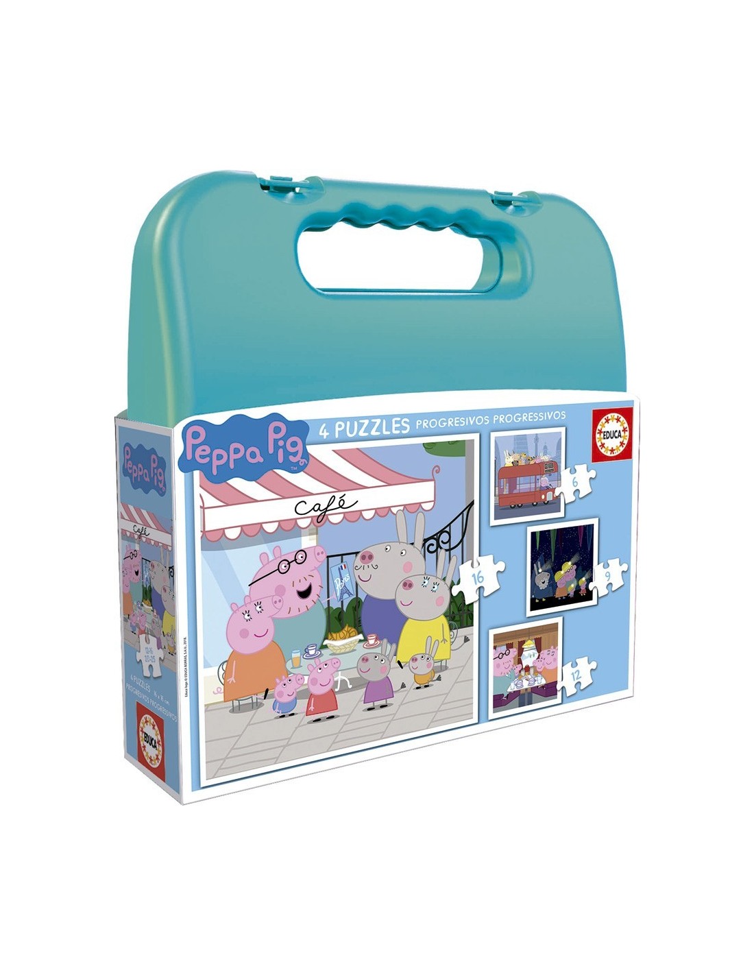 Puzzles Progresivos Peppa Pig